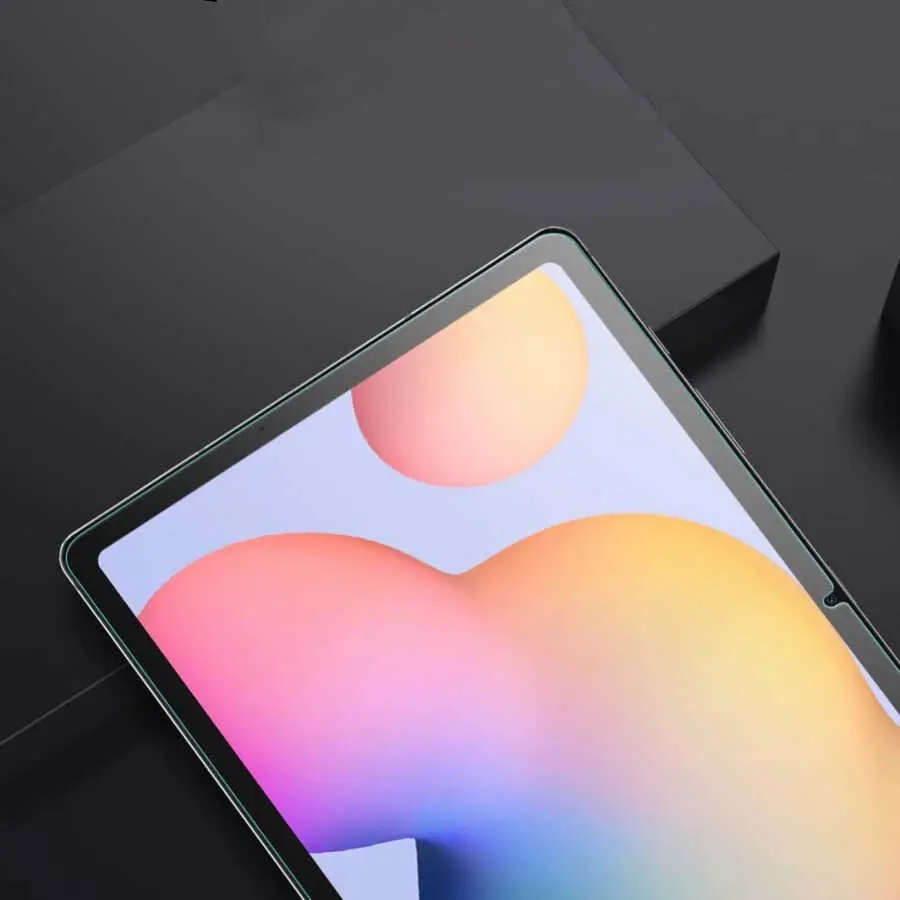 Galaxy Tab S7 Plus T970 Temperli Cam Ekran Koruyucu - Zore