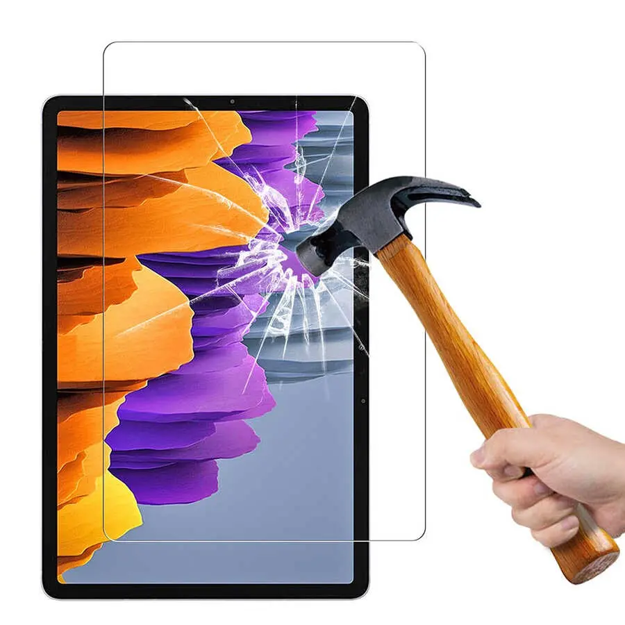 Galaxy Tab S7 T870 Temperli Cam Ekran Koruyucu - Zore