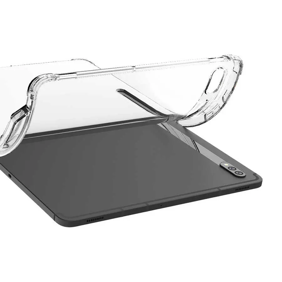 Galaxy Tab S7 T870 Şeffaf Standlı Kılıf - Araree Mach