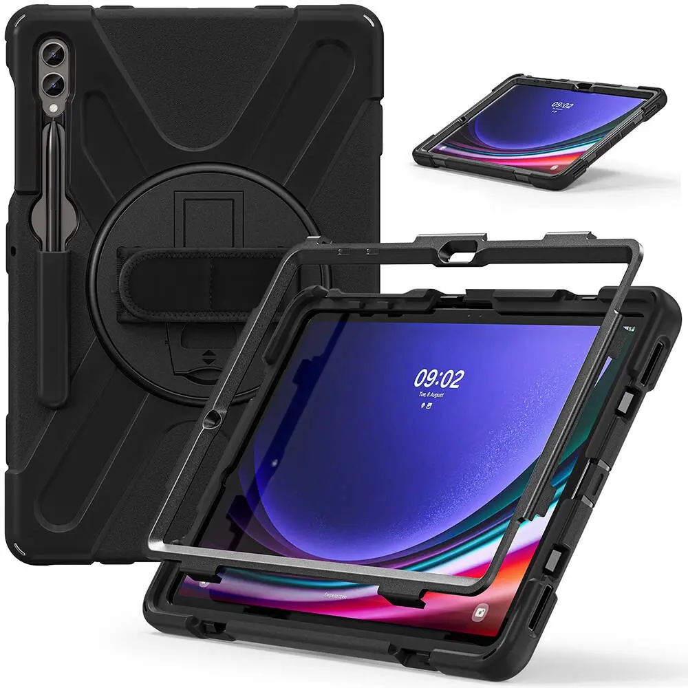 Galaxy Tab S9 FE Plus Zore Defender Silikon Kılıf