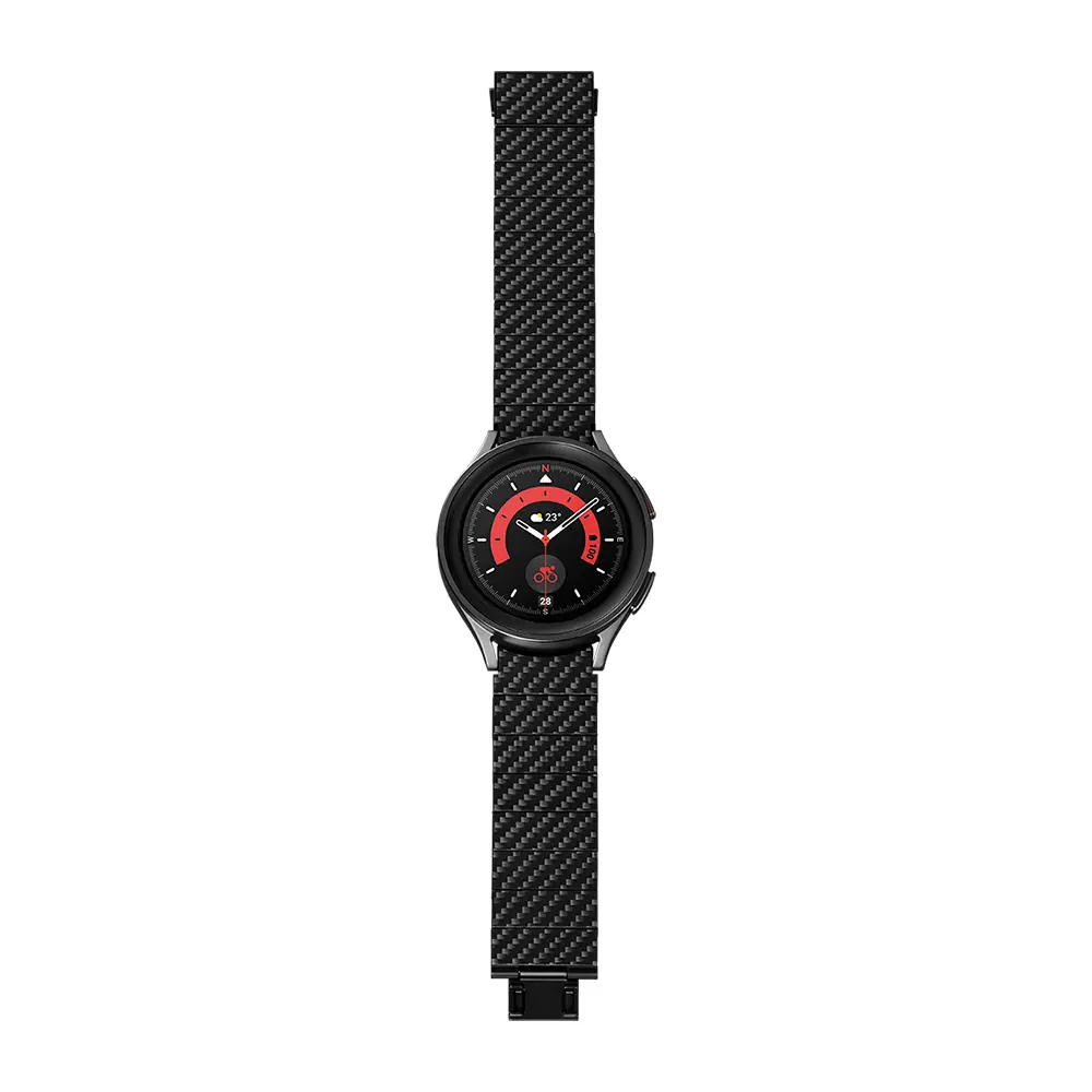 Galaxy Watch 4 40 mm Karbon Fiber Saat Kordonu - Pitaka Modern Serisi
