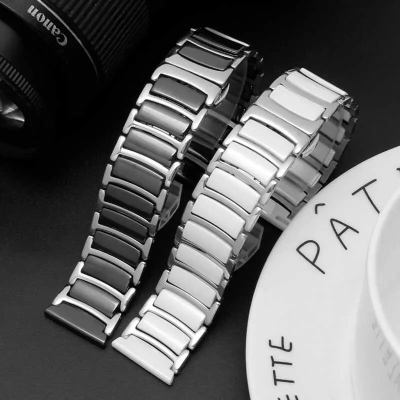 Galaxy Watch 42 mm 20 mm Seramik Kaplama Metal Kordon - Zore