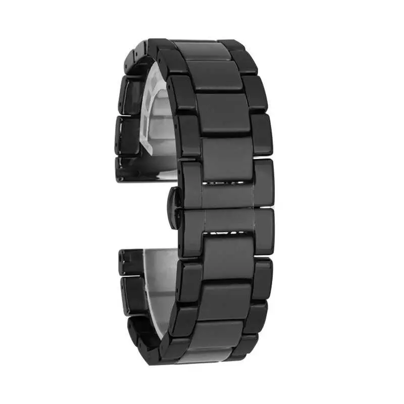 Galaxy Watch 46 mm 22 mm Mat Seramik Kaplama Metal Kordon - Zore
