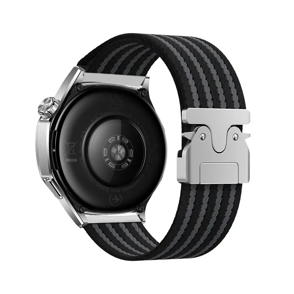 Galaxy Watch 46mm 22mm Naylon Kumaş Örgü Kordon - Zore KRD-133