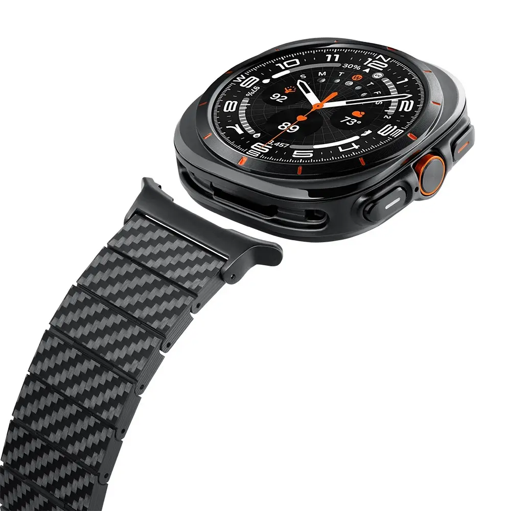 Galaxy Watch Ultra 47 mm Karbon Fiber Saat Kordonu - Pitaka Modern Serisi