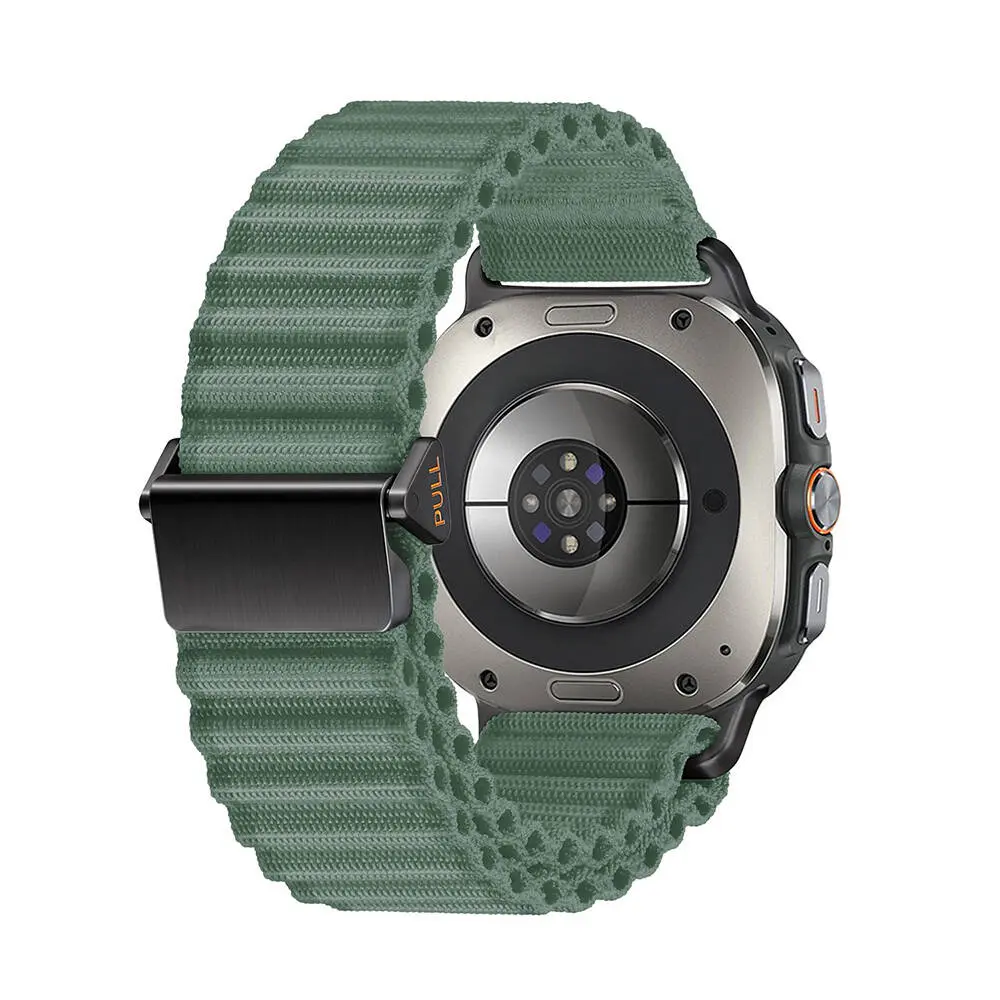 Galaxy Watch Ultra 47 mm Naylon Kumaş Örgülü Saat Kordonu - Zore KRD-120