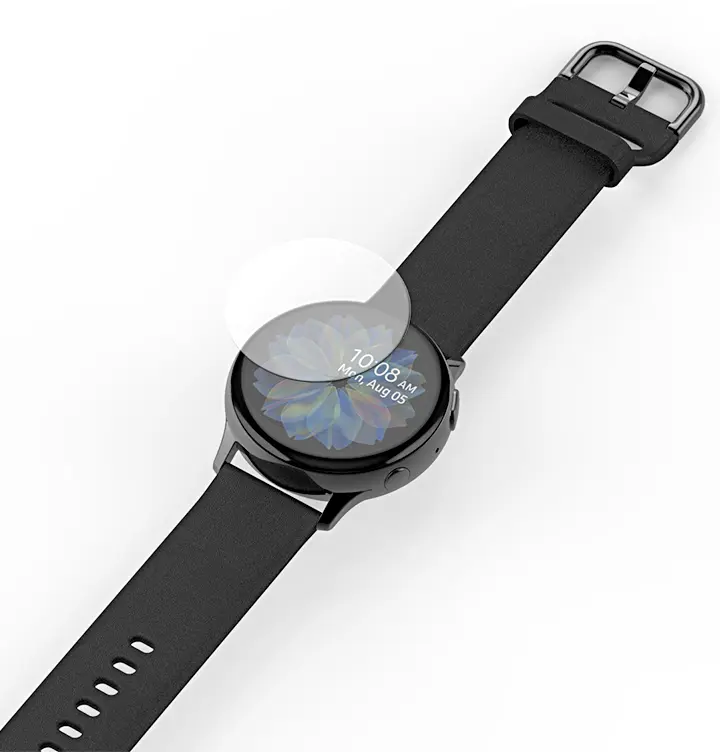 Galaxy Watch Active 2 44 mm PET Ekran Koruyucu - Araree Pure Diamond