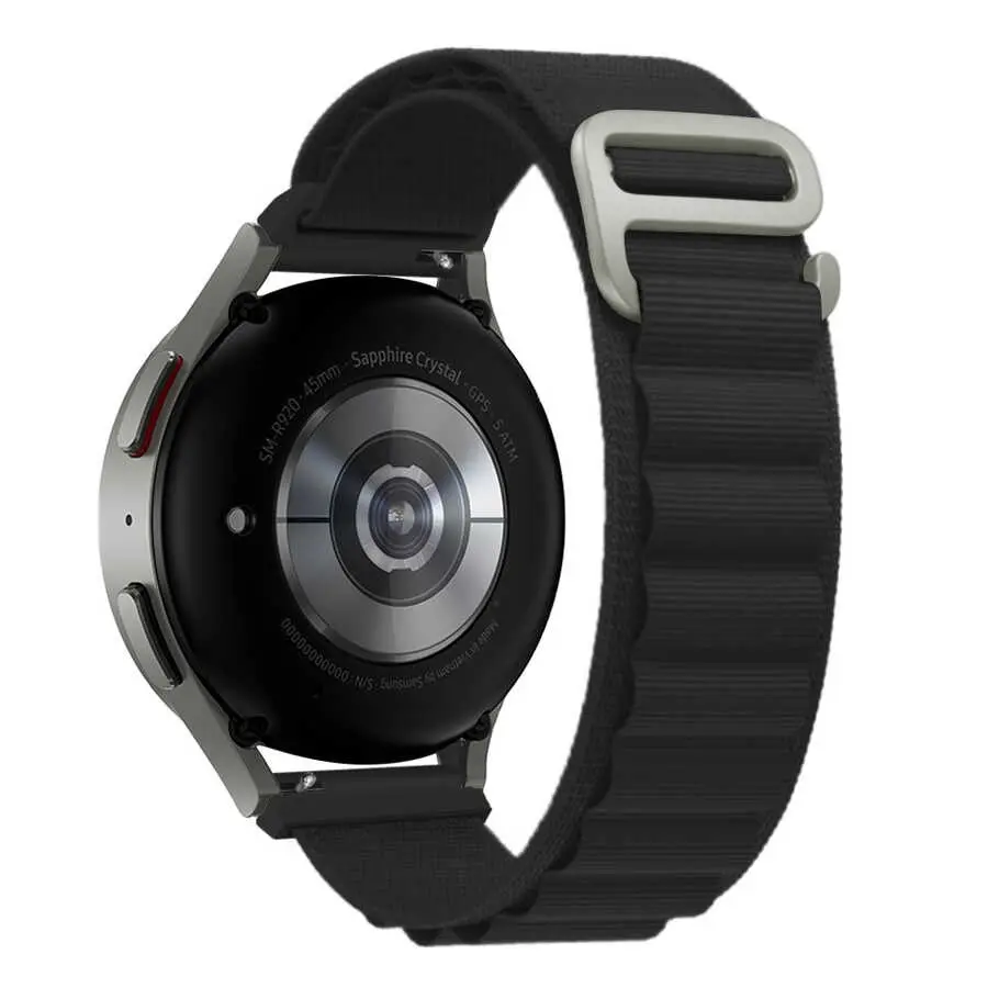 Galaxy Watch Active 2 44mm 20mm Hasır Kordon - Zore KRD-74