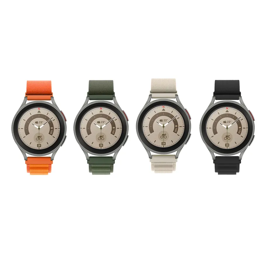 Galaxy Watch Active 2 44mm 20mm Hasır Kordon - Zore KRD-74