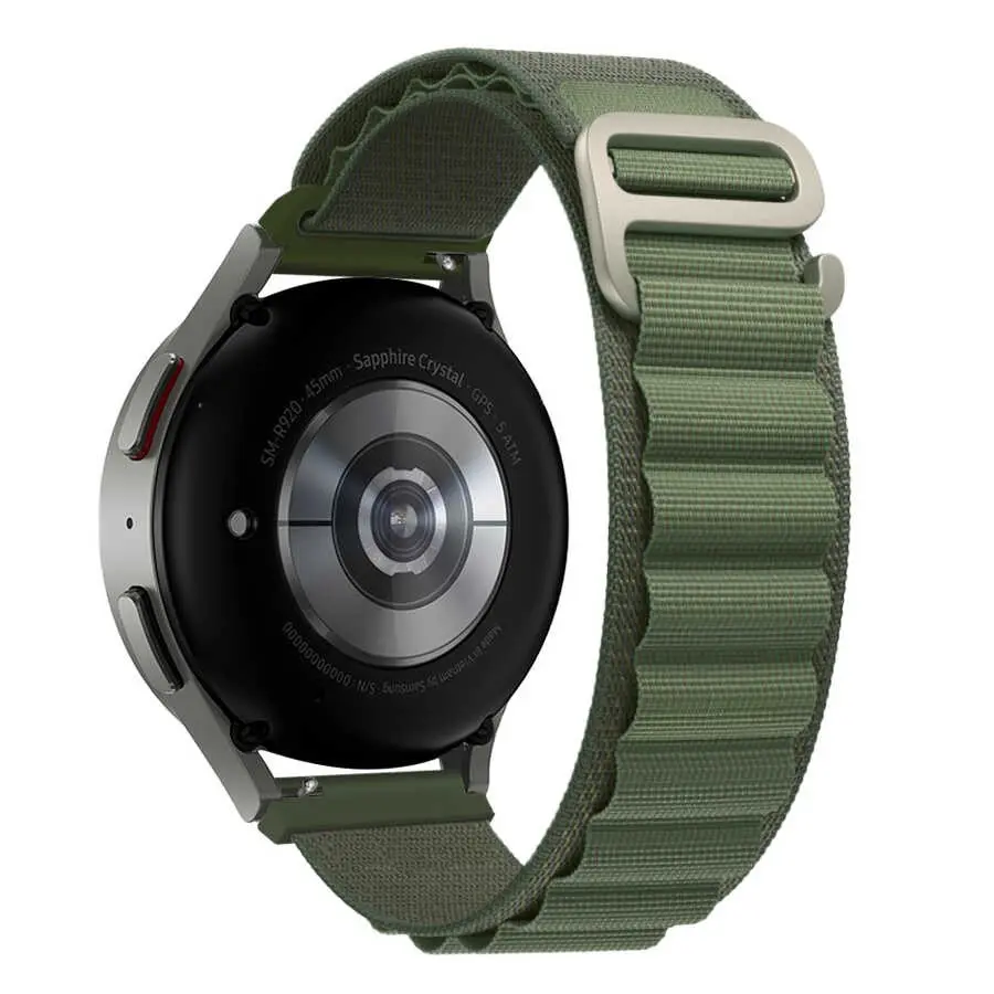 Galaxy Watch Active 2 44mm 20mm Hasır Kordon - Zore KRD-74