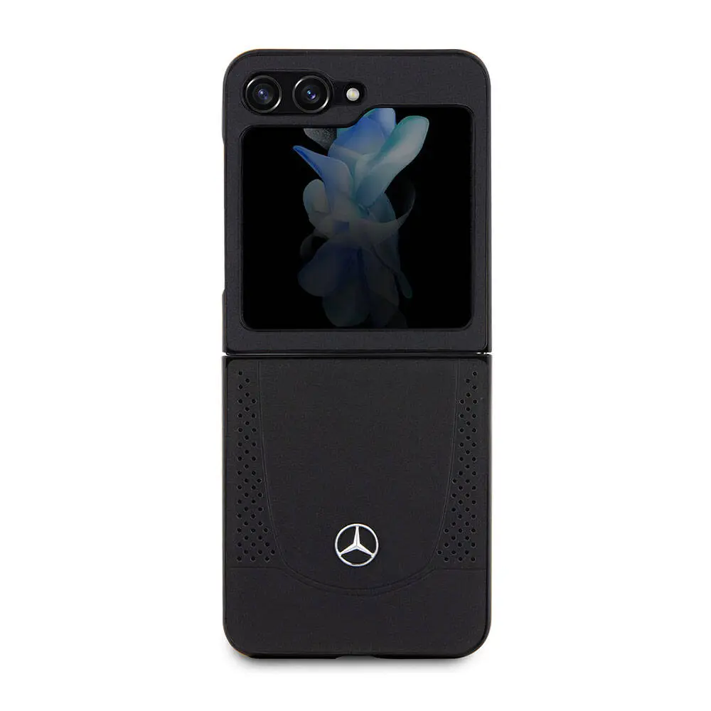Galaxy Z Flip 5 Deri Kılıf, Mercedes Benz Lisanslı - Urban
