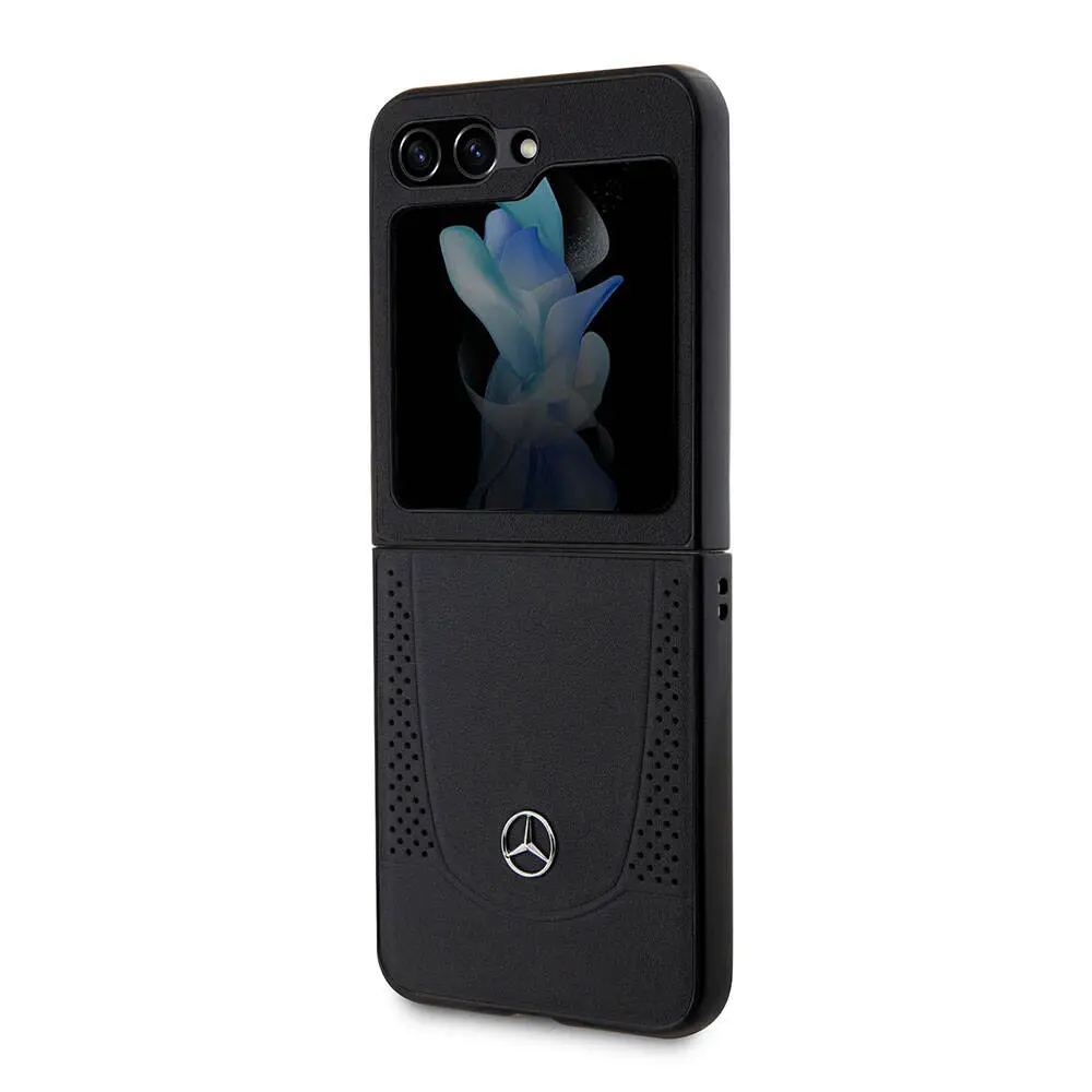 Galaxy Z Flip 5 Deri Kılıf, Mercedes Benz Lisanslı - Urban