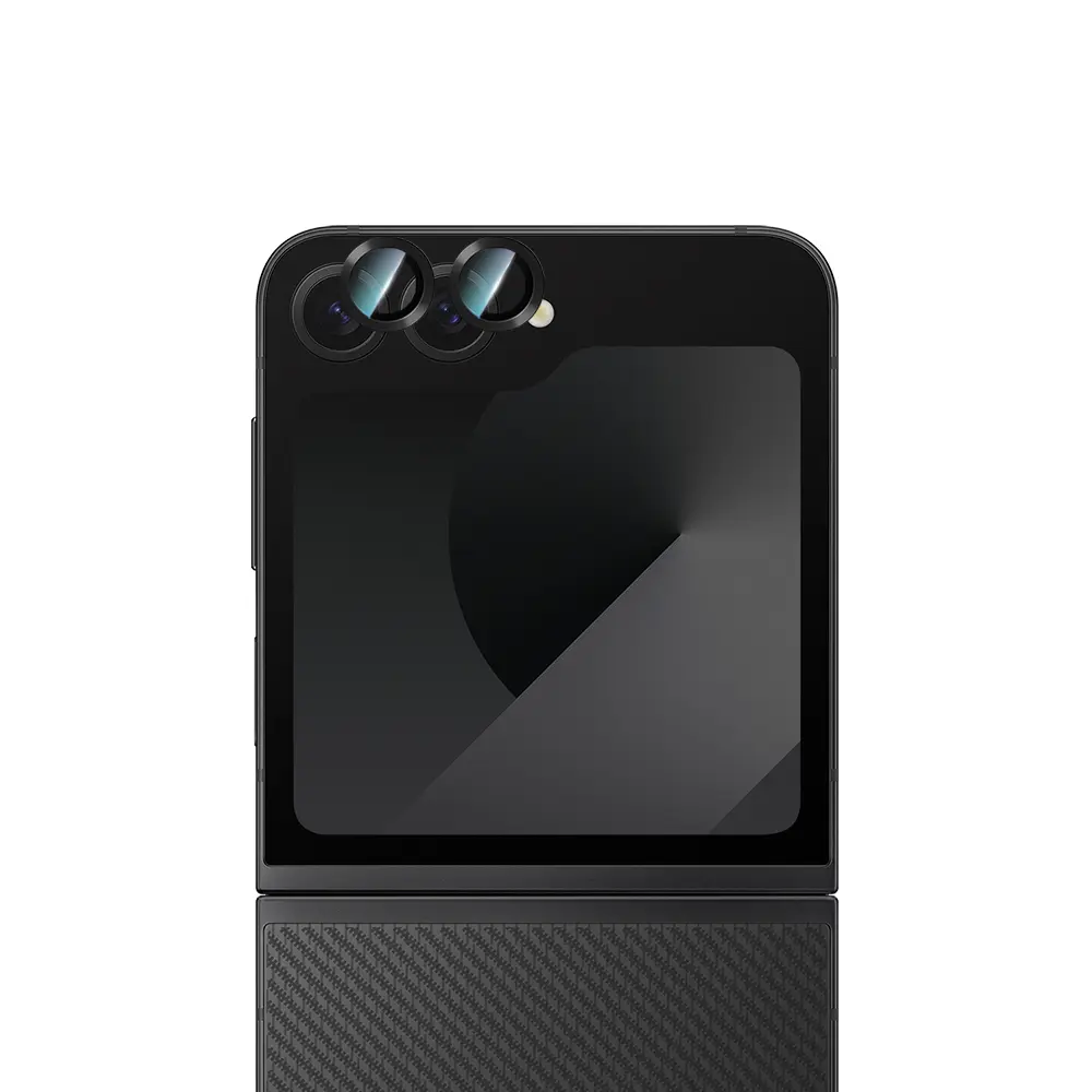 Galaxy Z Flip 6 CaseWorld Alloy Serisi Oleofobik Anti Reflective Kamera Lens Koruyucu