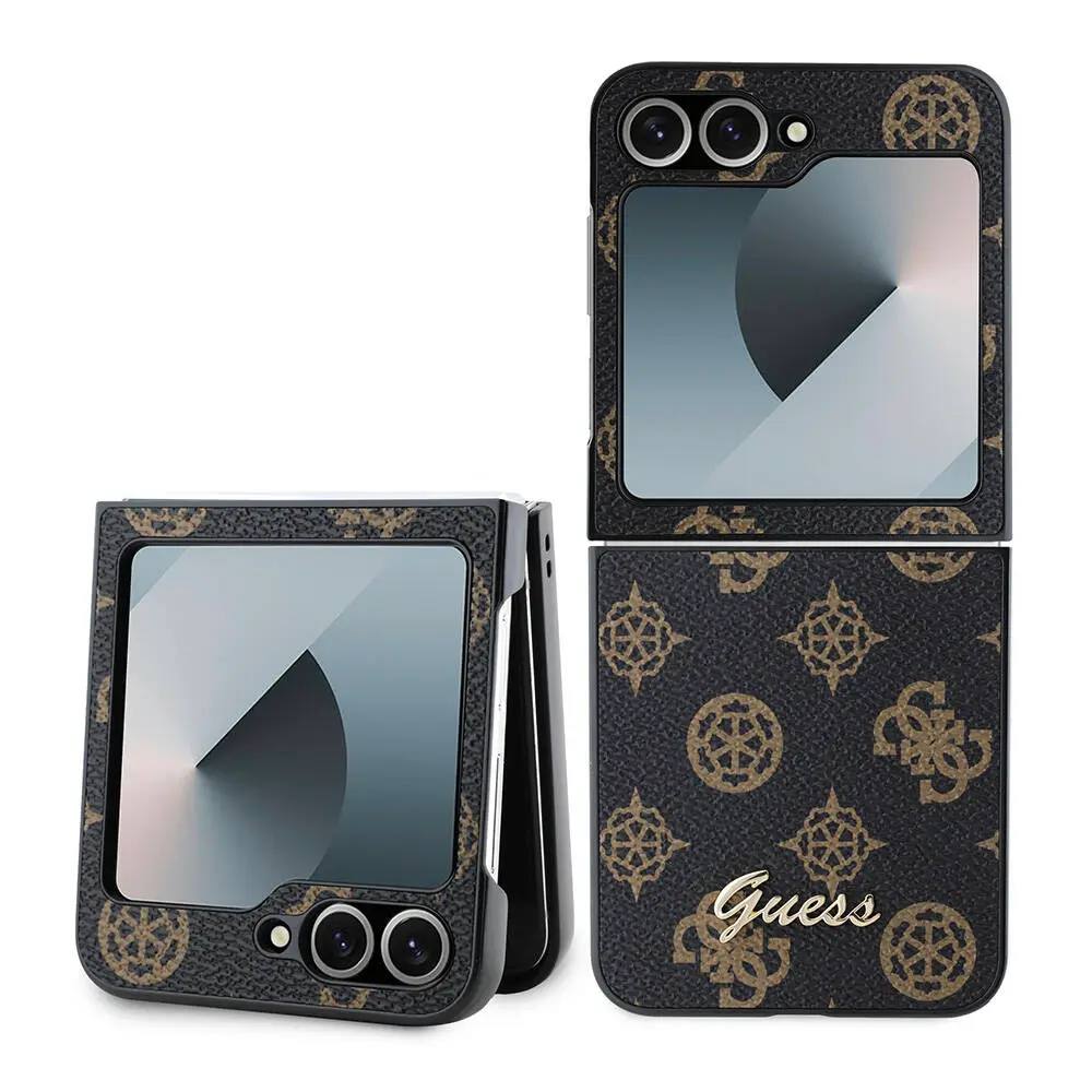 Galaxy Z Flip 6 Kılıf, Resmi Lisanslı Peony Script Kapak - Guess