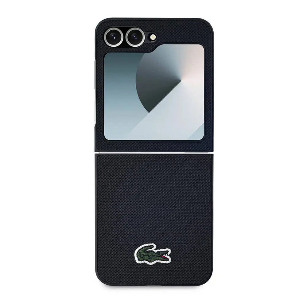 Galaxy Z Flip 6 MagSafe Uyumlu Pike Desenli Kılıf - Lacoste
