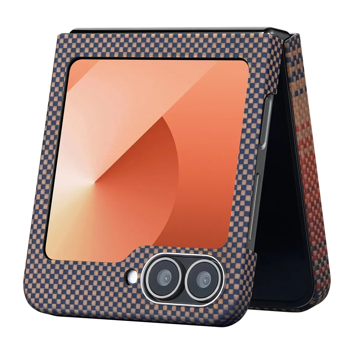 Galaxy Z Flip 6 MagSafe Uyumlu Aramid Fiber Kılıf - Pitaka Sunset