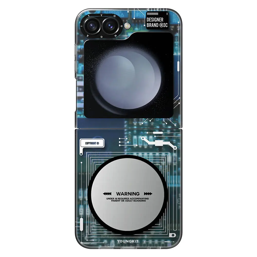 Galaxy Z Flip 6 MagSafe Uyumlu Kılıf - Youngkit Technology Serisi