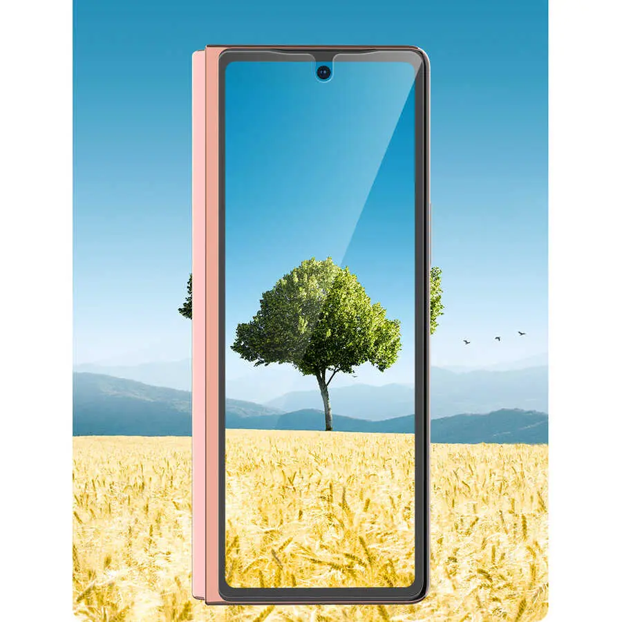 Galaxy Z Fold 2 Ekran Koruyucu - Araree Pure Diamond Pet
