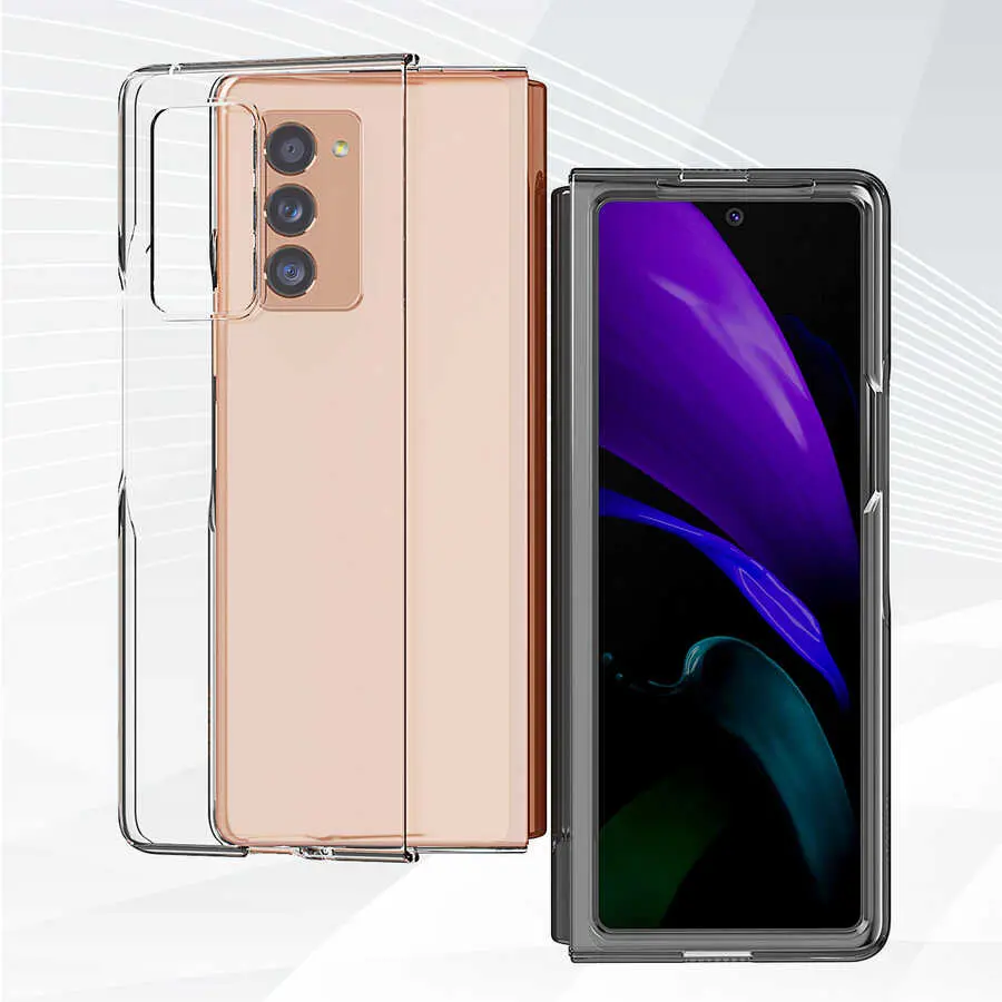 Galaxy Z Fold 2 Şeffaf Kılıf - Araree Nukin Kapak
