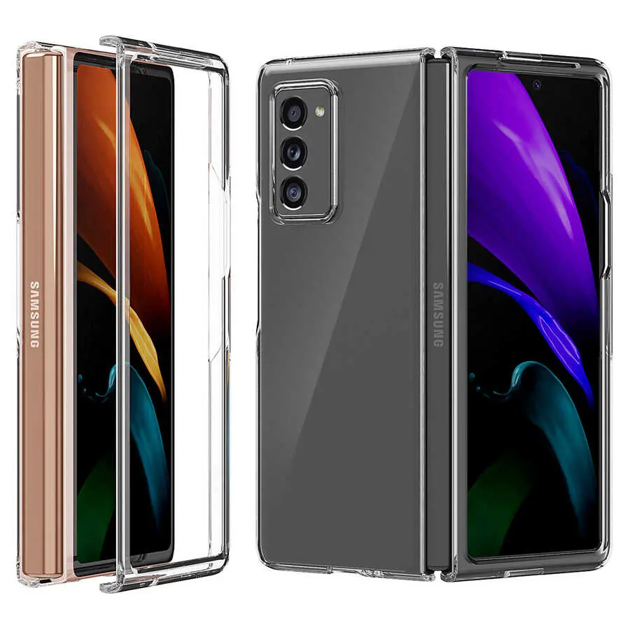 Galaxy Z Fold 2 Şeffaf Kılıf - Araree Nukin Kapak