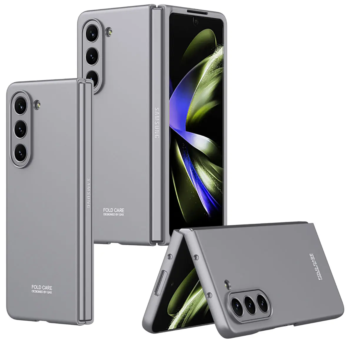 Galaxy Z Fold 5 Kılıf Zore Sert Kıpta Kapak