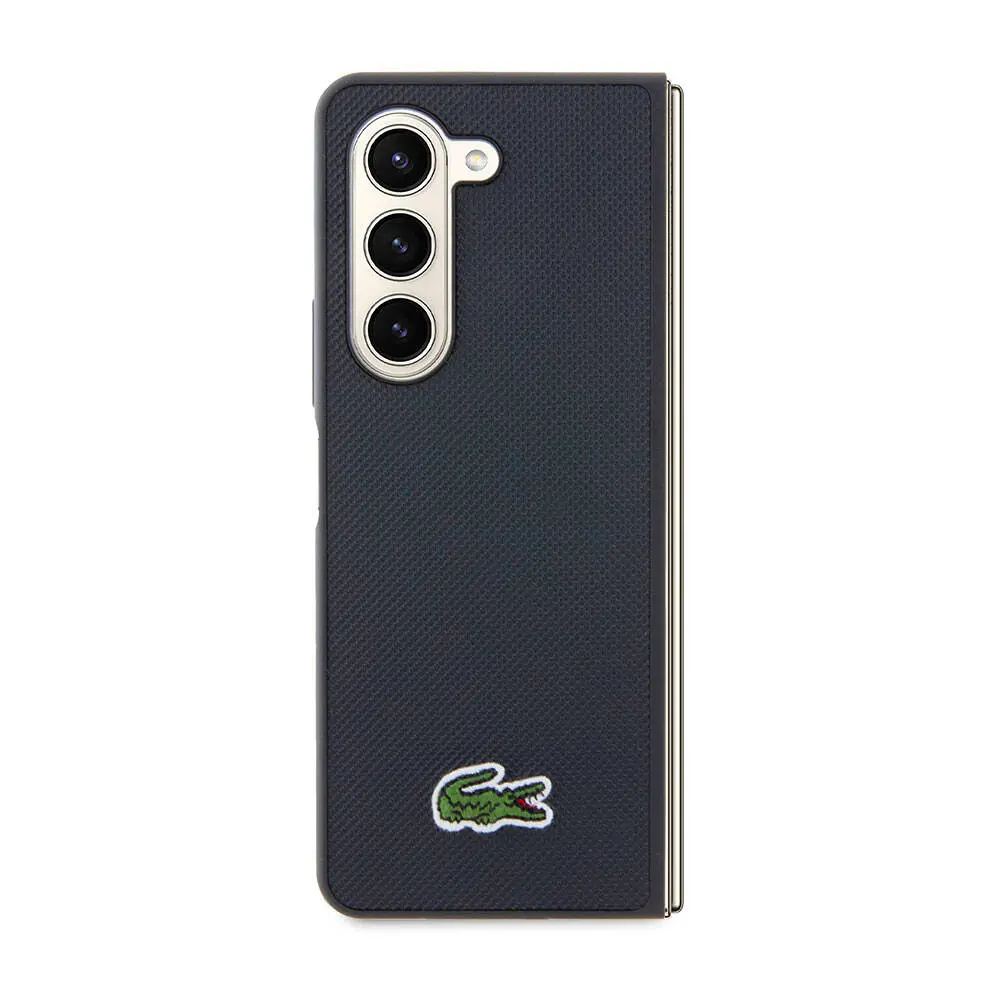 Galaxy Z Fold 5 PU Pike Desenli Lisanslı Kılıf - Lacoste