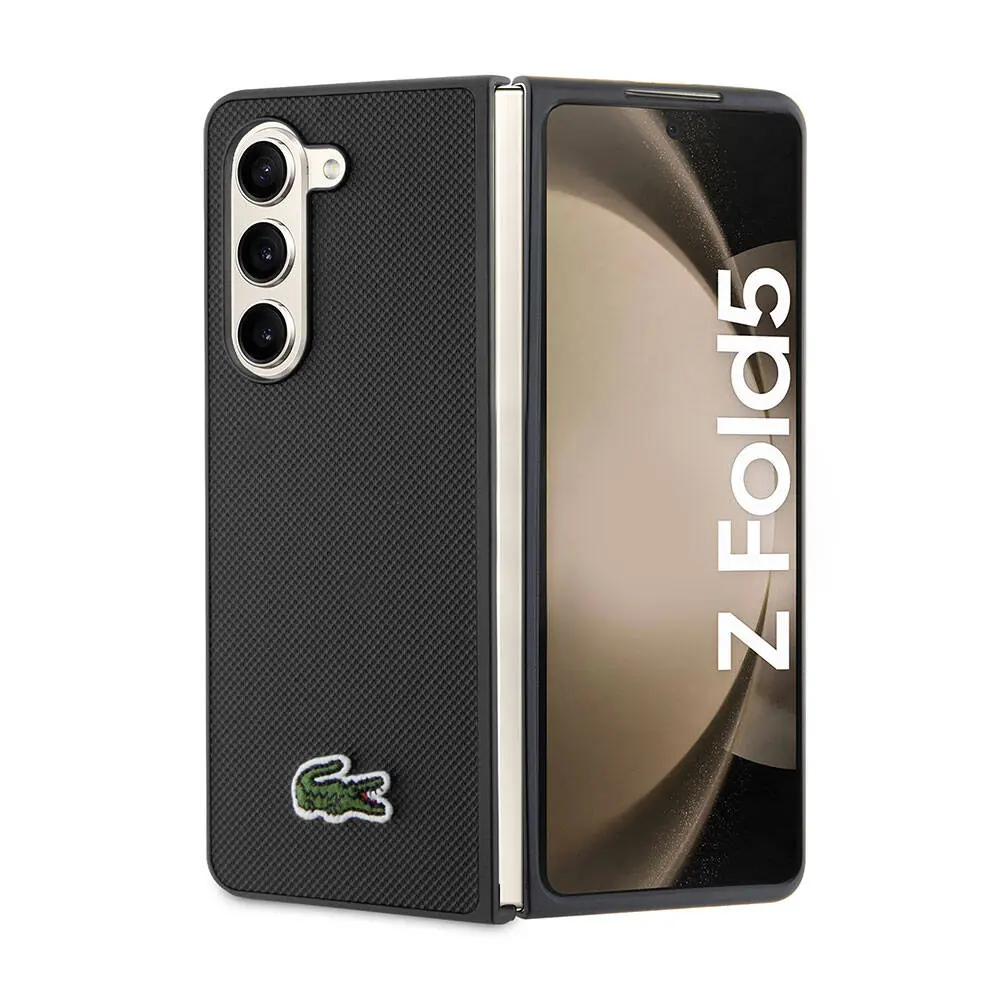 Galaxy Z Fold 5 PU Pike Desenli Lisanslı Kılıf - Lacoste