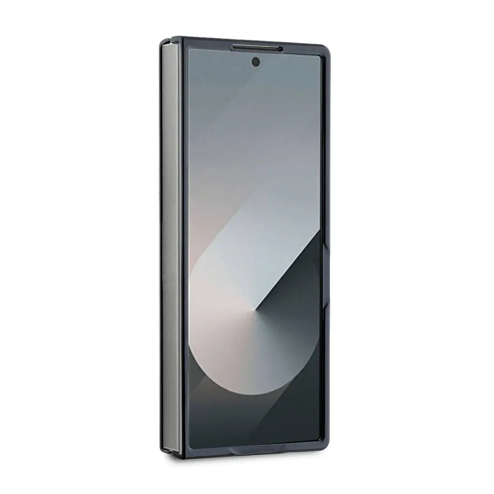 Galaxy Z Fold 6 Kılıf Guess Lisanslı Peony Script Kapak - Siyah
