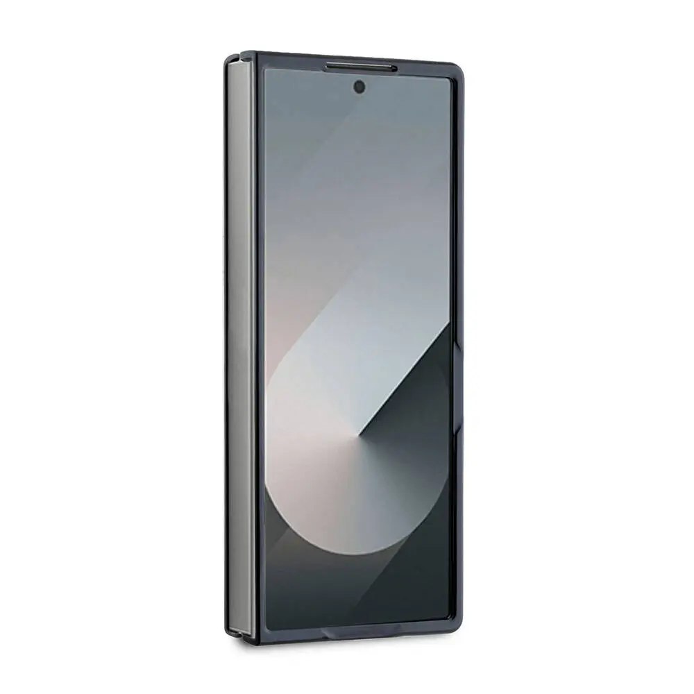 Galaxy Z Fold 6 Kılıf Guess Lisanslı Glitter Script Kapak - Siyah