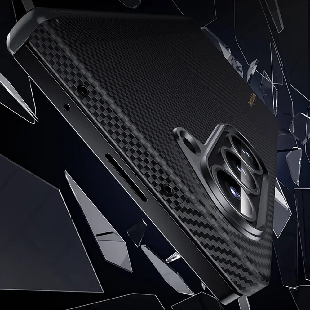 Galaxy Z Fold 6 Karbon Fiber Kılıf - Benks Montage ArmorAir Kevlar