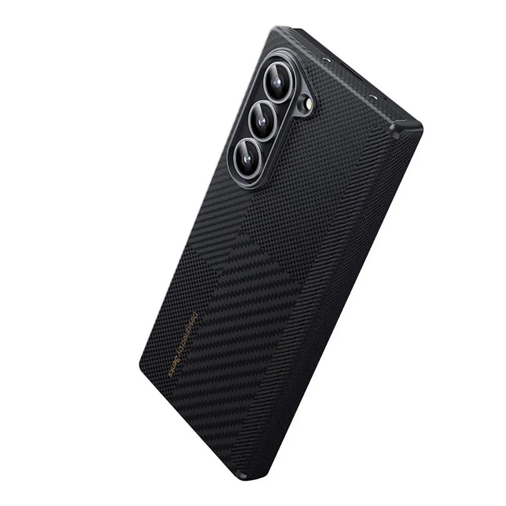 Galaxy Z Fold 6 Karbon Fiber Kılıf - Benks Montage ArmorAir Kevlar