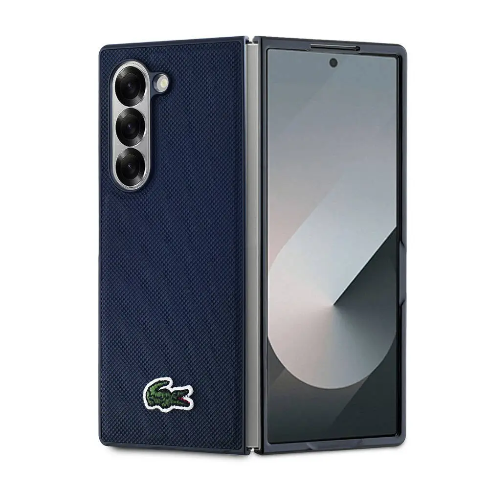 Galaxy Z Fold 6 MagSafe Uyumlu Pike Desenli Kılıf - Lacoste Lisanslı