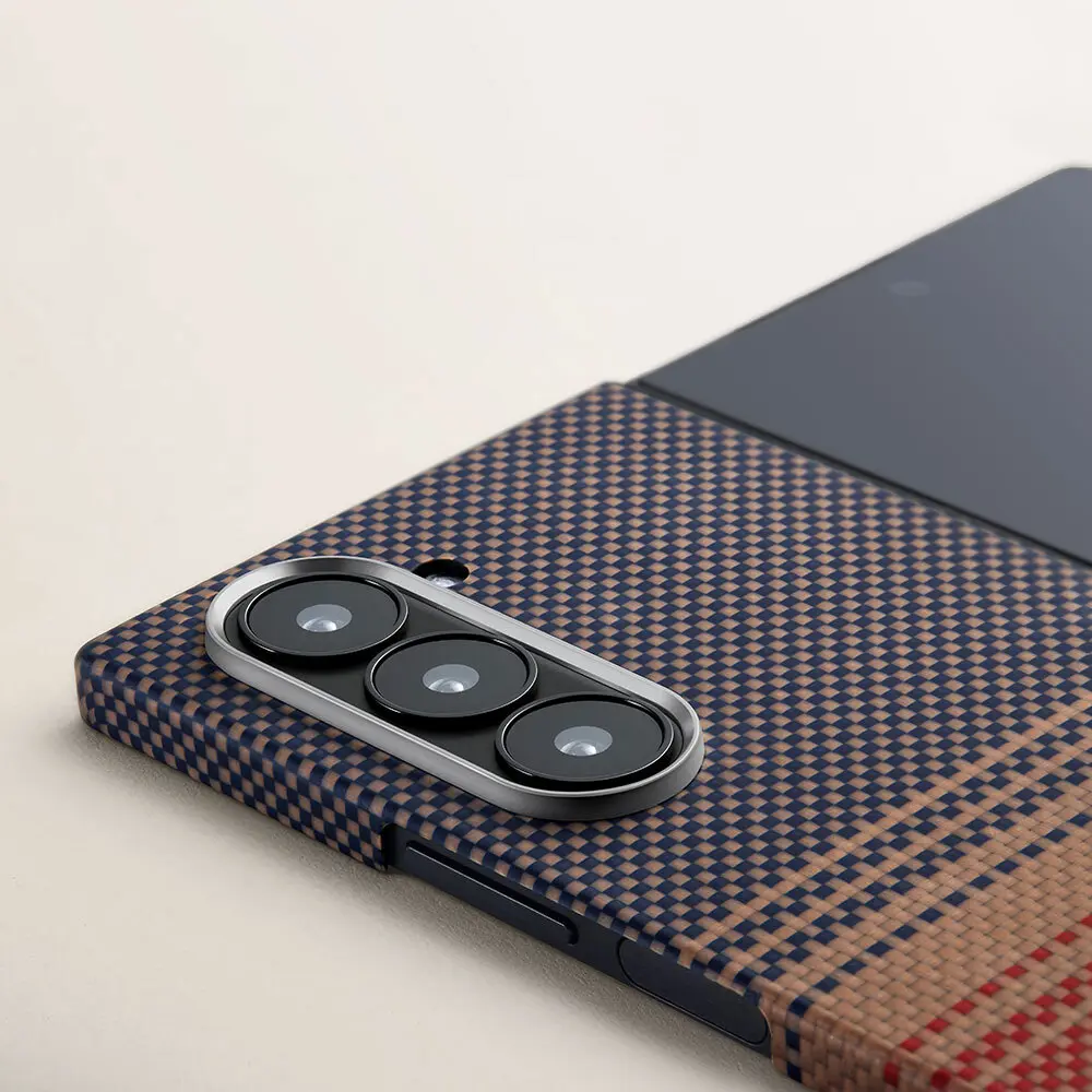 Galaxy Z Fold 6 MagSafe Uyumlu Aramid Fiber Kılıf - Pitaka Sunset-Moonrise
