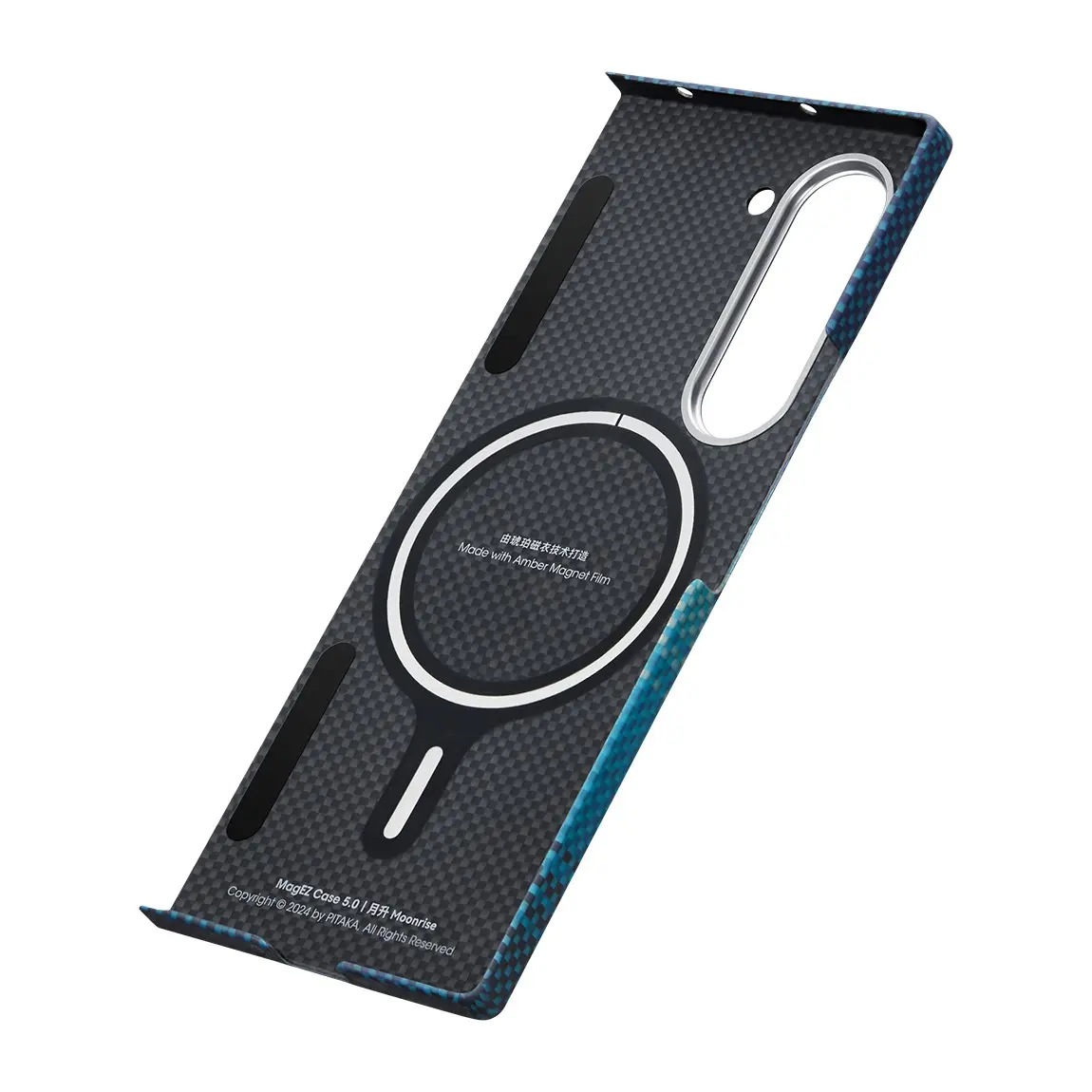 Galaxy Z Fold 6 MagSafe Uyumlu Aramid Fiber Kılıf - Pitaka Sunset-Moonrise