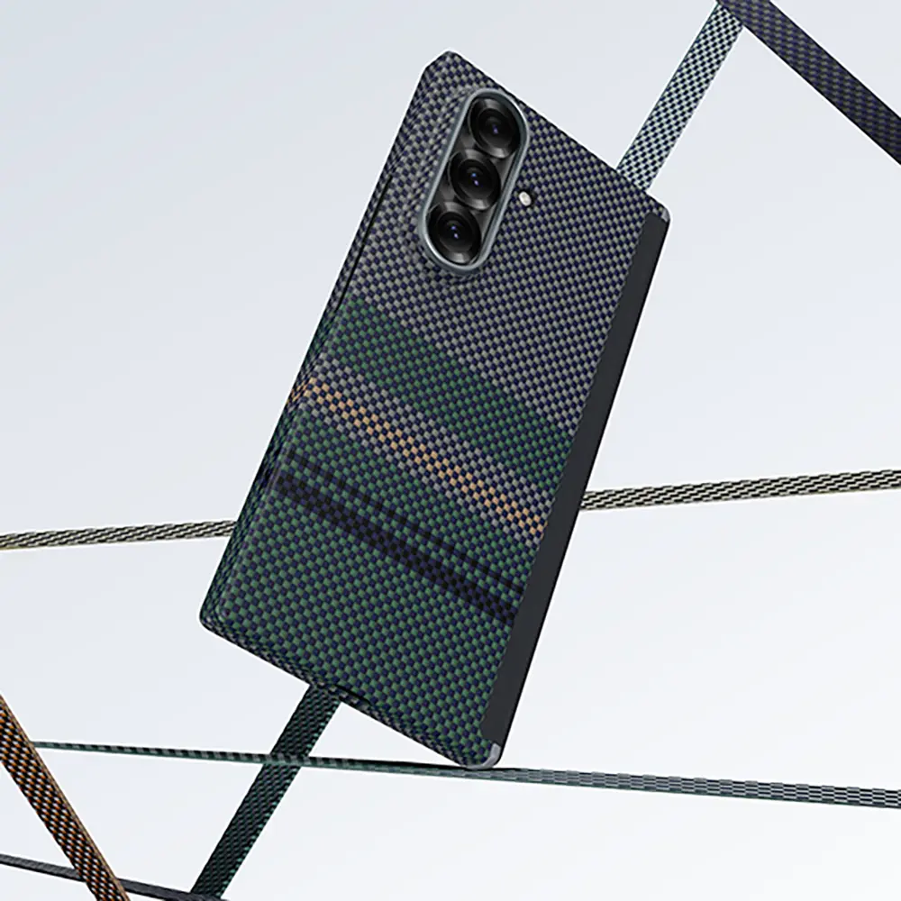 Galaxy Z Fold 7 Ön ve Arka Kevlar Kapak + Ekran Koruyucu Seti - Benks ArmorAir Aurora Grand Combo