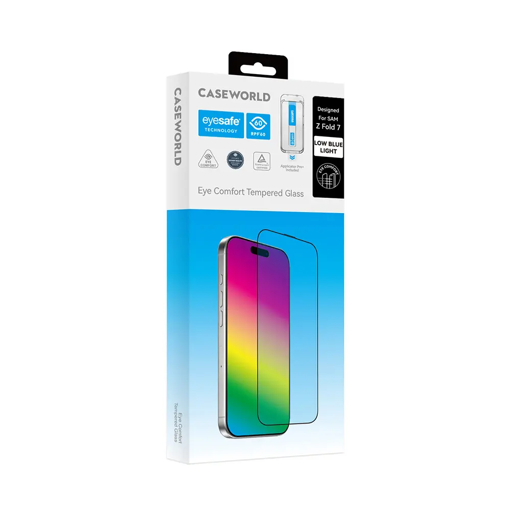 Galaxy Z Fold 7 Temperli Cam Ekran Koruyucu ve Uygulama Aparatı - CaseWorld Applicator