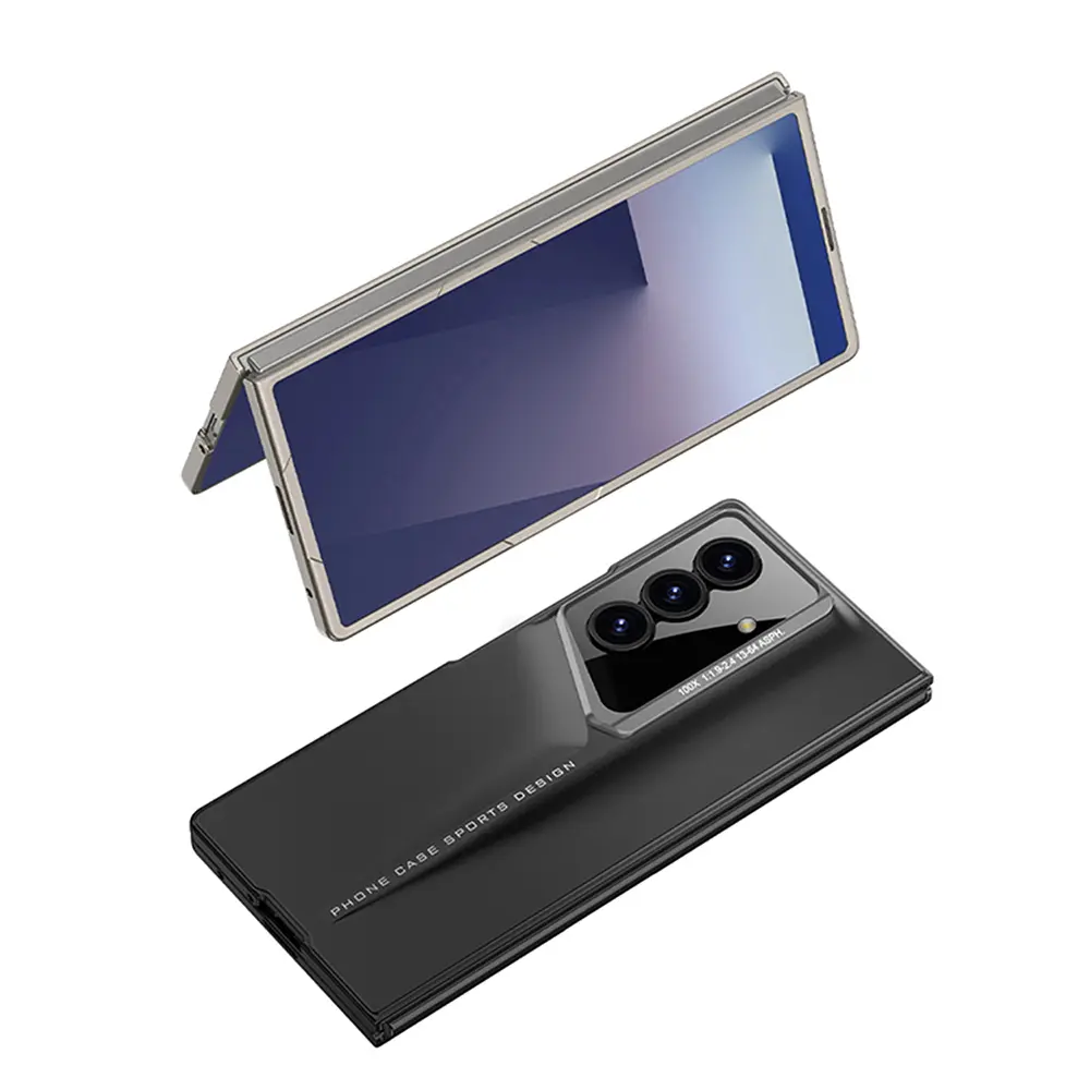 Galaxy Z Fold 7 Kılıf Ultra İnce Kamera Korumalı Sert Rubber Zore Procase Kapak