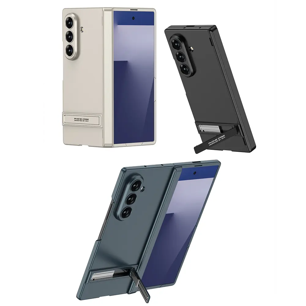 Galaxy Z Fold 7 Kılıf Zore Kıpta Standlı Kapak