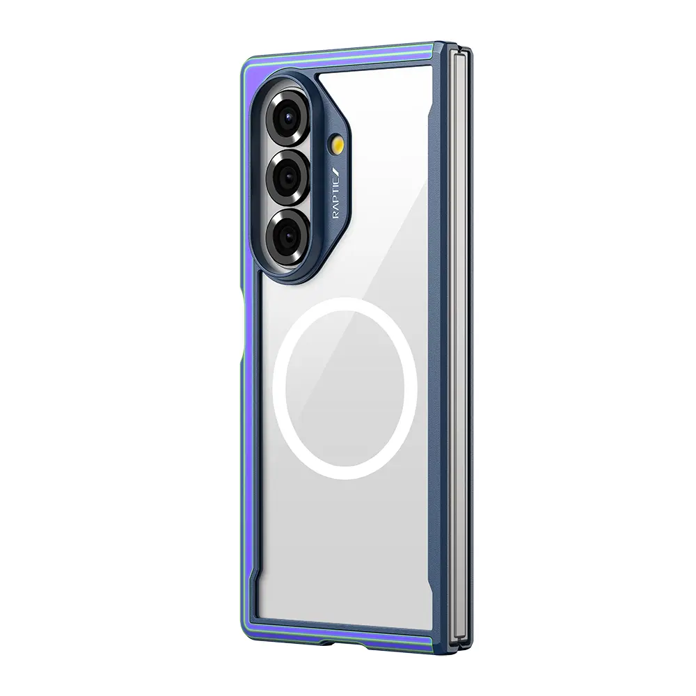 Galaxy Z Fold 7 MagSafe Uyumlu Şeffaf Kılıf - Raptic Shield