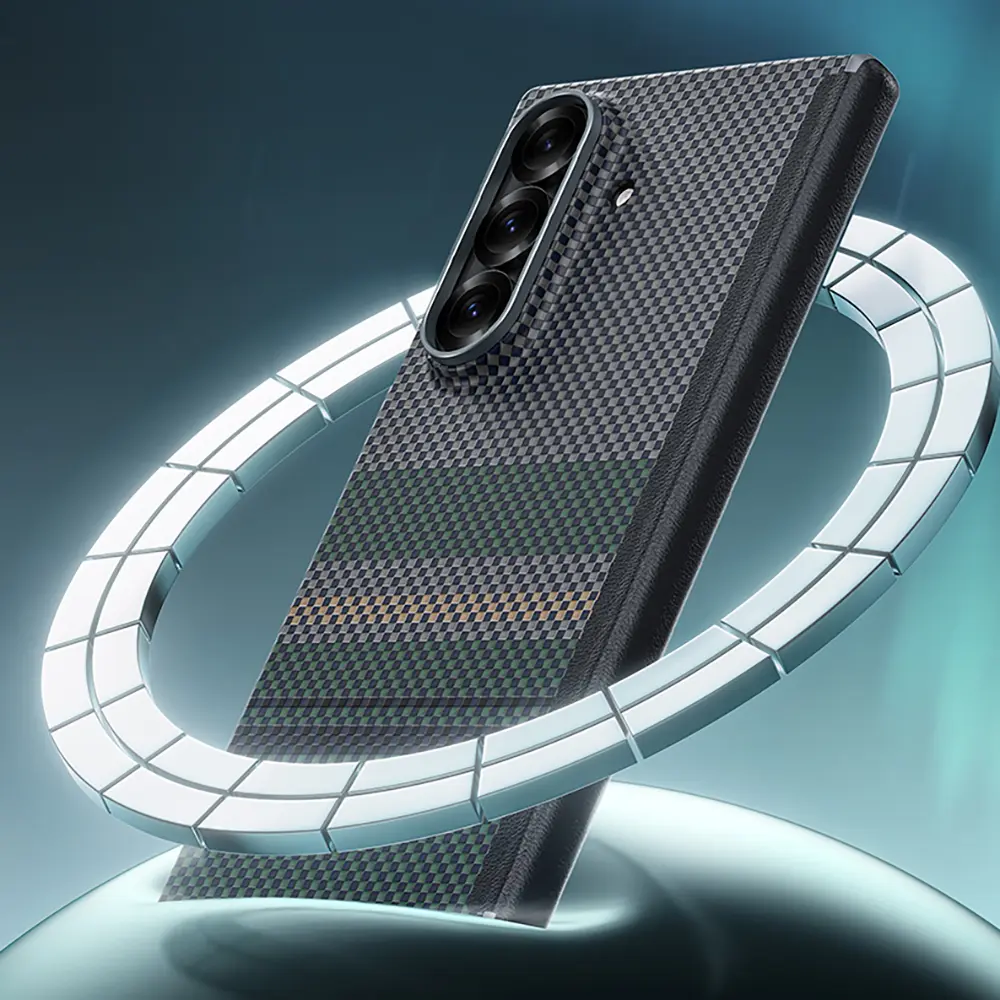 Galaxy Z Fold 7 MagSafe Uyumlu Kevlar Kılıf - Benks Aurora ArmorAir