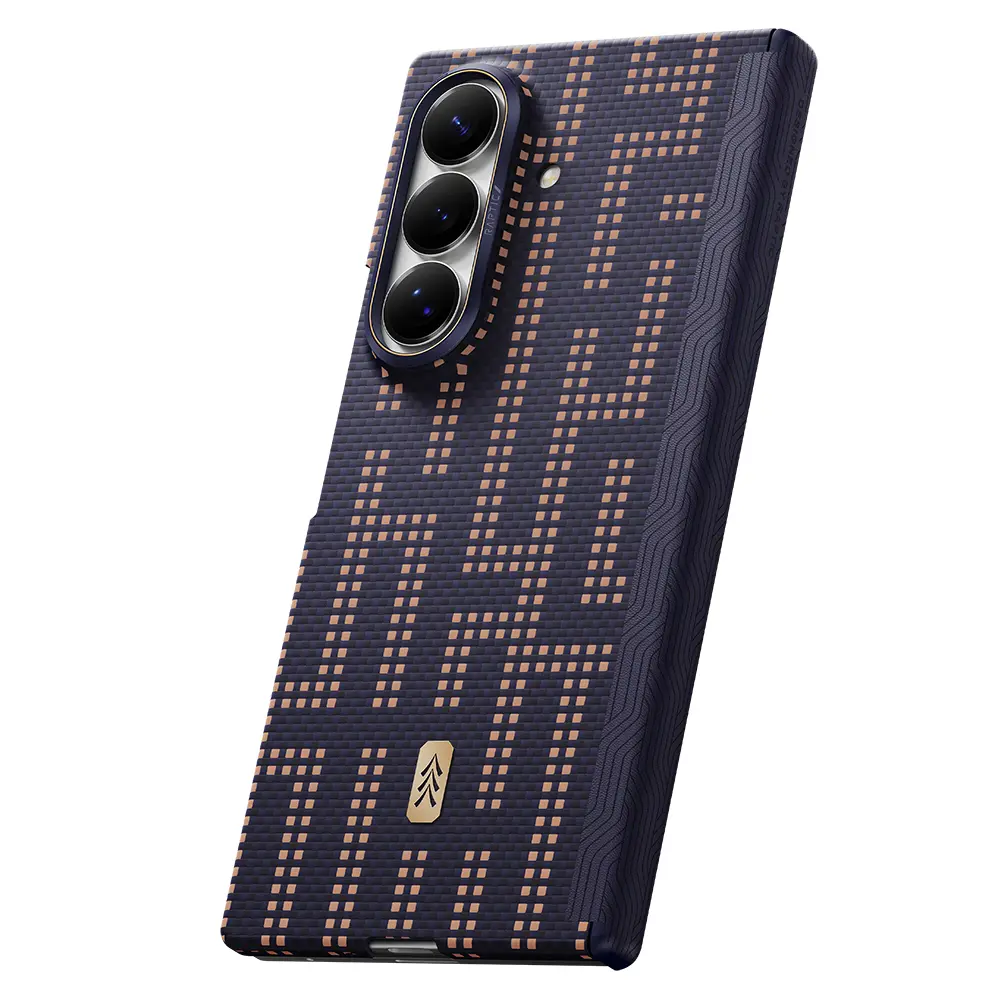 Galaxy Z Fold 8 Ultra MagSafe Uyumlu Aramid Dokulu Kılıf - Raptic SkinPro