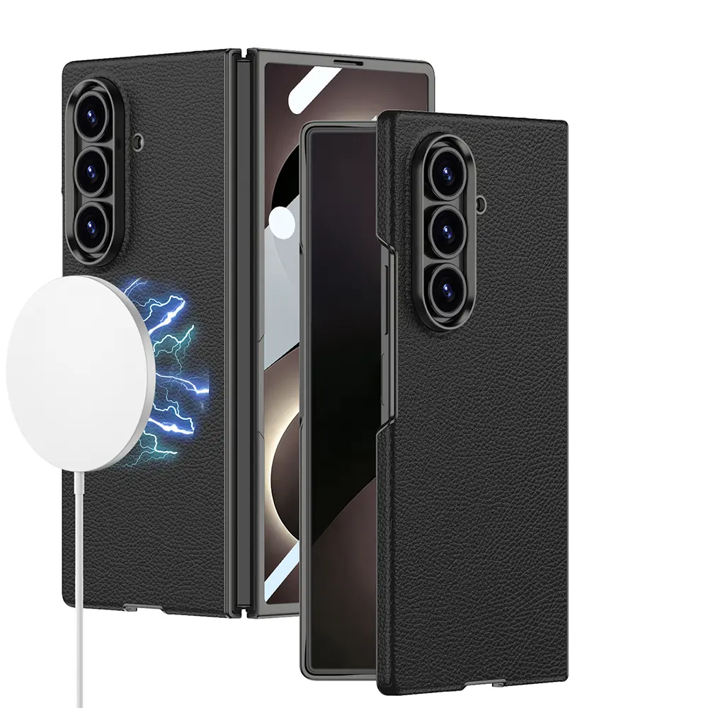 Galaxy Z Fold 8 Ultra Kılıf M-safe Şarj Özellikli Zore Kıpta KPT-12 Sert PC Kapak