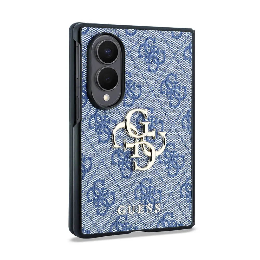 Galaxy Z Fold 8 Lisanslı Kılıf, 4G Desenli ve Metal Logolu - Guess