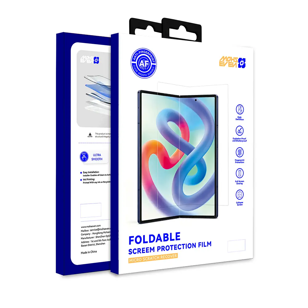 Galaxy Z Fold 8 İç Ekran Koruyucu PET Film - Mohseven Internal Film
