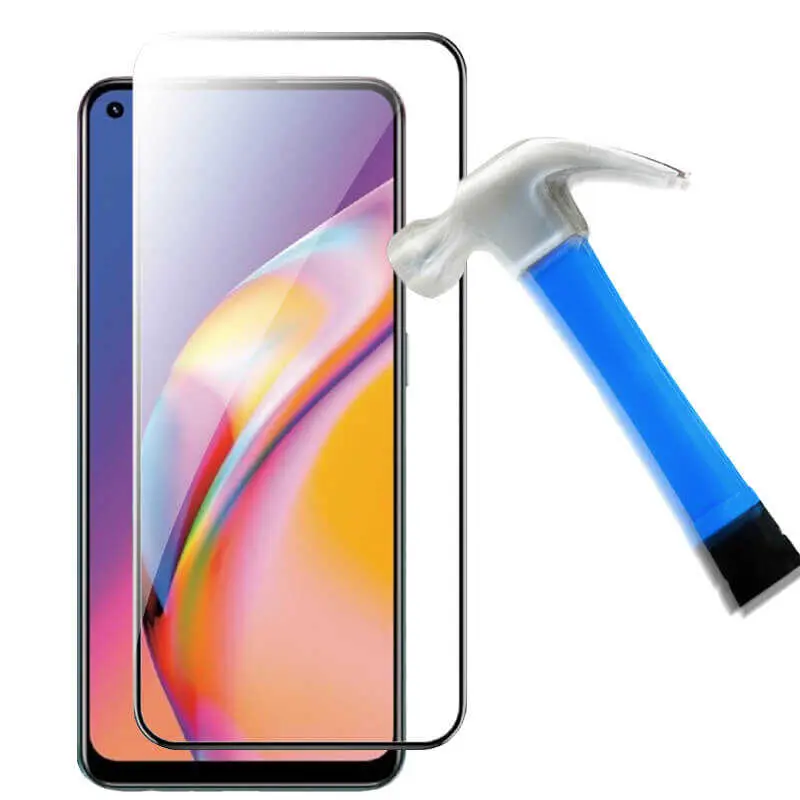 Galaxy A21s Tam Kaplama 5D Cam Ekran Koruyucu - Davin