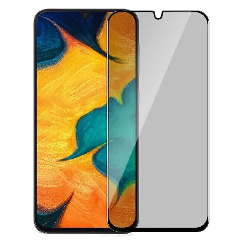 Galaxy A32 4G Gizlilik Camlı Ekran Koruyucu - Davin 5D Privacy
