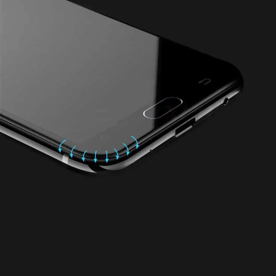 Galaxy J7 Prime 5D Tam Kaplama Cam Ekran Koruyucu - Davin