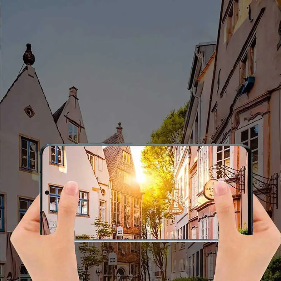 Galaxy Note 10 Seramik Ekran Koruyucu, 3D Kavisli ve Esnek Yapı - Davin