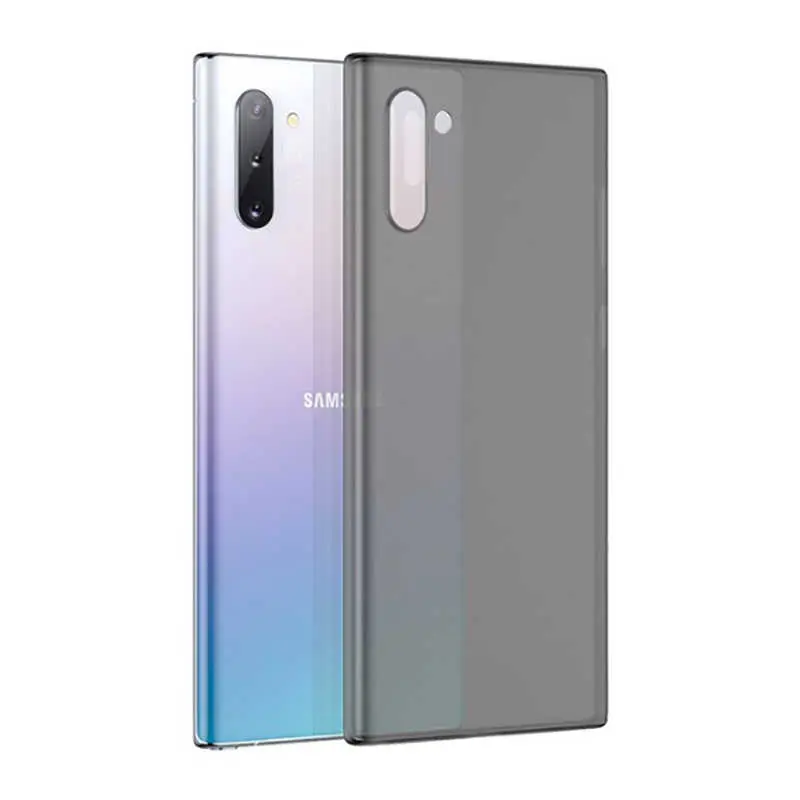 Galaxy Note 10 İnce Mat Şeffaf Kılıf - Benks Lollipop Protective