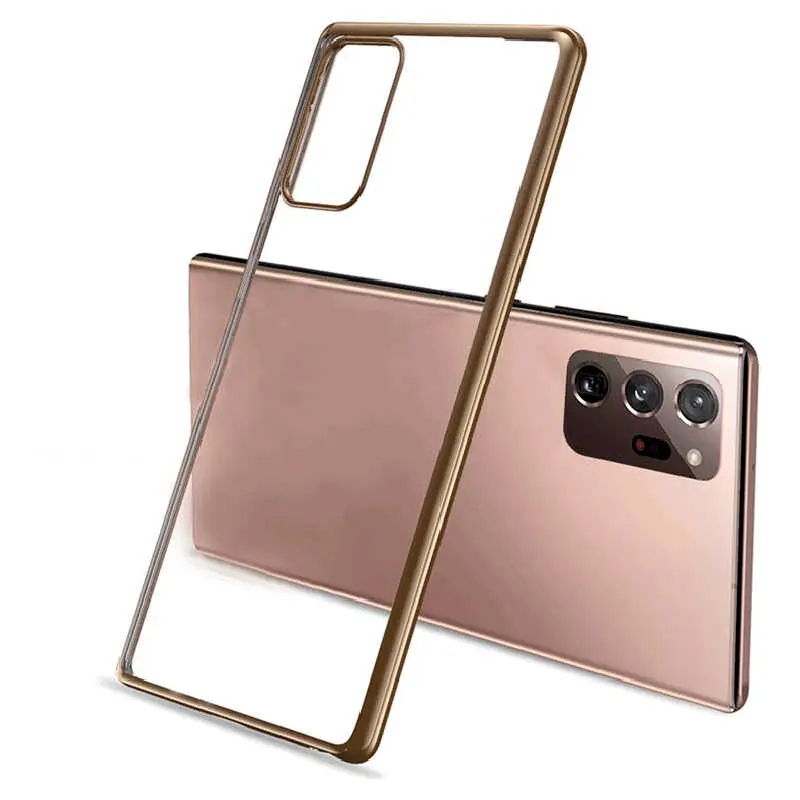 Galaxy Note 20 Ultra Şeffaf Silikon Kılıf - Benks Magic Glitz
